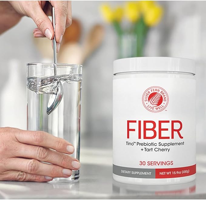 Tino High Fiber Supplement Powder (2 Canisters 15.9 Oz.
