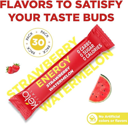 Keto Vitals Keto Electrolyte Energy Drink 30 Count