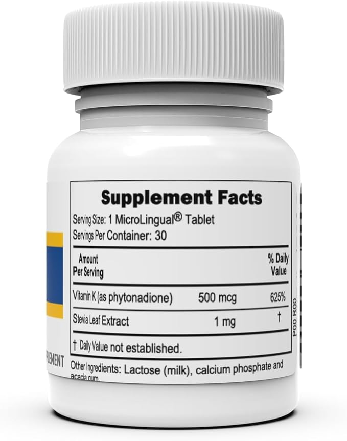 Superior Source Vitamin K1 500mcg