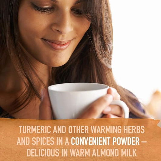 Garden of Life Organics Golden Milk Recovery & Nourishment Powder - 44mg Turmeric Curcumin (95% Curcuminoids), Ashwagandha - Organic Non-GMO Vegan & Gluten Free Herbal Supplements, 30 Servings