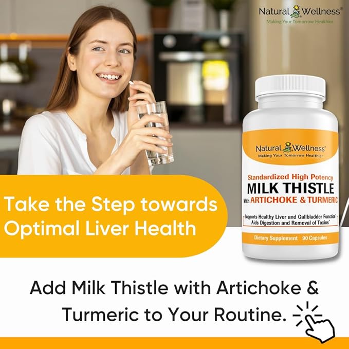 Natural Wellness Milk Thistle with Artichoke