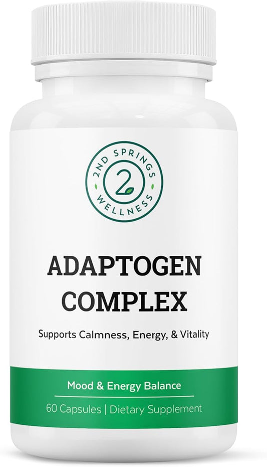 Adaptogen Complex Calmness, Energy and Vitality Booster 60 Vegetarian