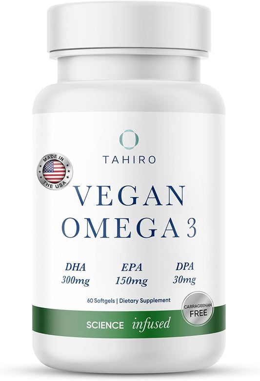 Vegan Omega-3 Softgels 1000mg