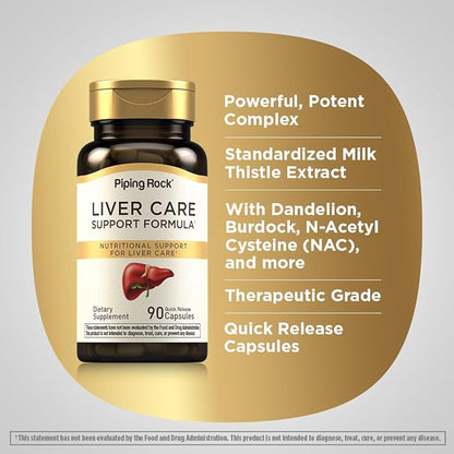 Piping Rock Liver Cleanse Complex 90 Capsules