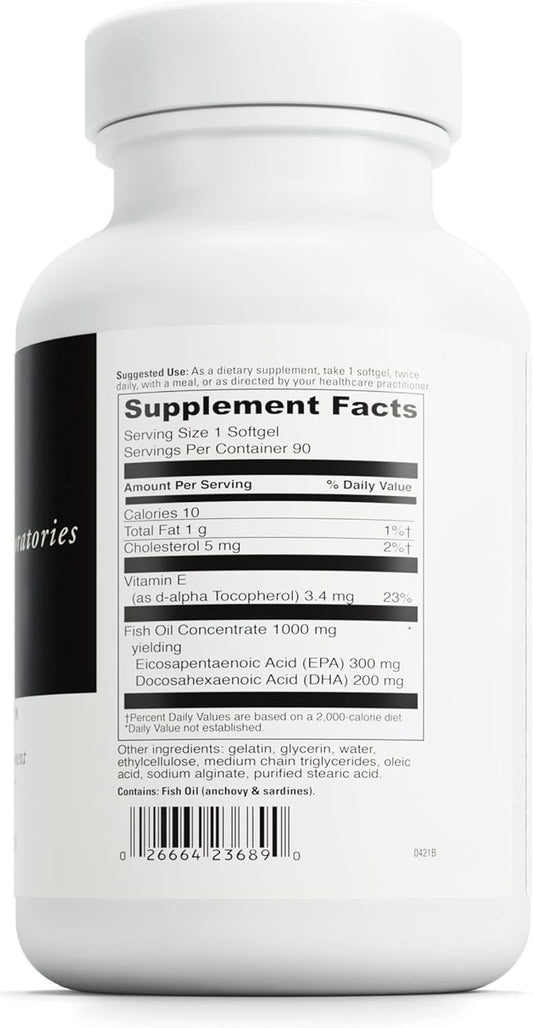 DAVINCI Labs Omega-3 1000 90 Enteric