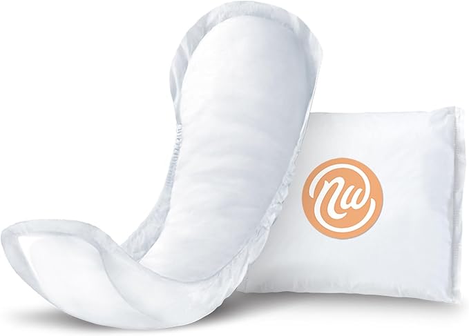 Incontinence Pads for Women, Skin-Safe Design, 10 in, 30 Count, 3 Packs, 90 Total