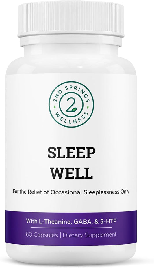 Sleep Well Calmness & Relaxing Support Formula 60 Capsules