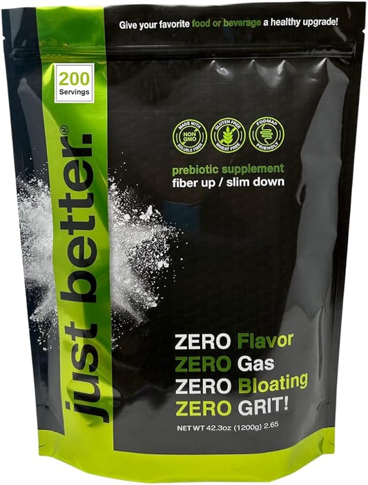 Prebiotic Fiber Supplement for a Healthy Gut 200 Servings
