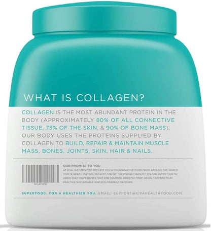Kiva Collagen Peptide Powder 16 oz