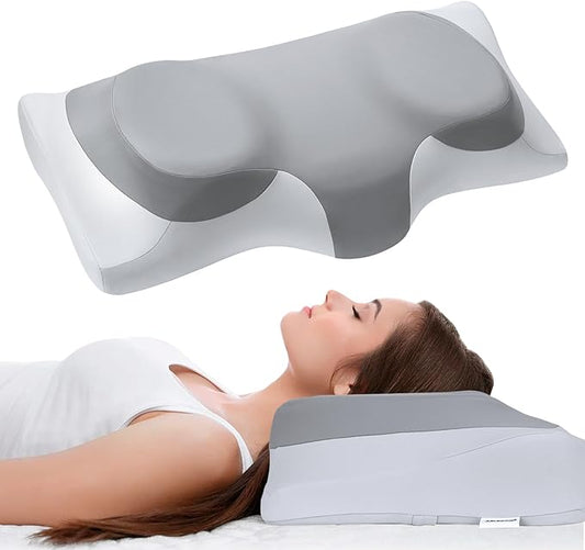 ABLEGRID Contour Memory Foam Cervical Pillow,FSA