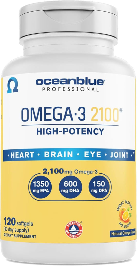 OceanBlue Professional Omega-3 2100-60 Count 30 Servings