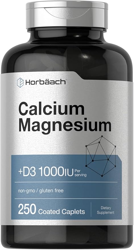 Horbäach Calcium Magnesium & D3 250 Coated