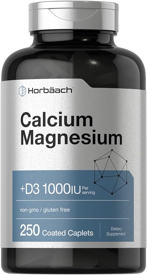 Horbäach Calcium Magnesium & D3 250 Coated