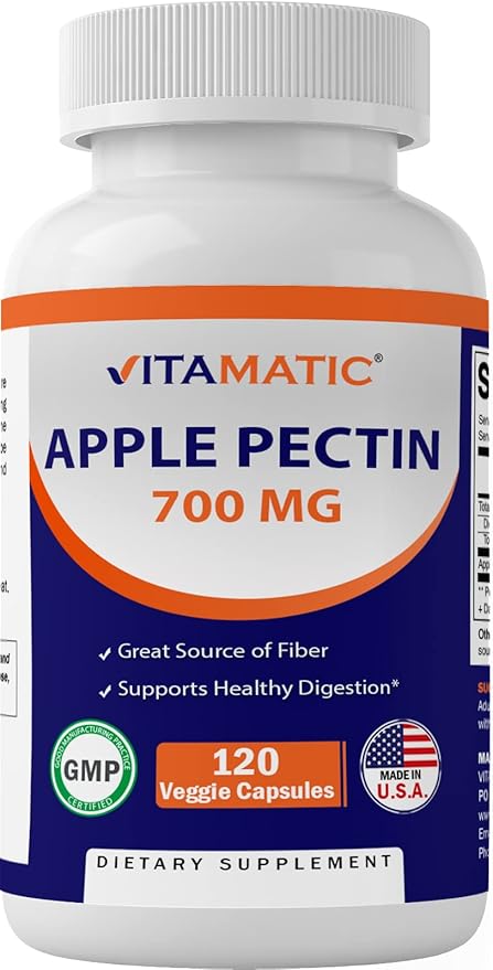 Vitamatic Apple Pectin 700 mg 120