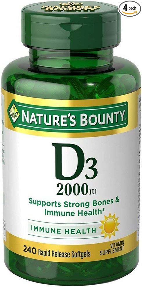 Nature's Bounty D3-2000 IU, 240 Softgels 4)