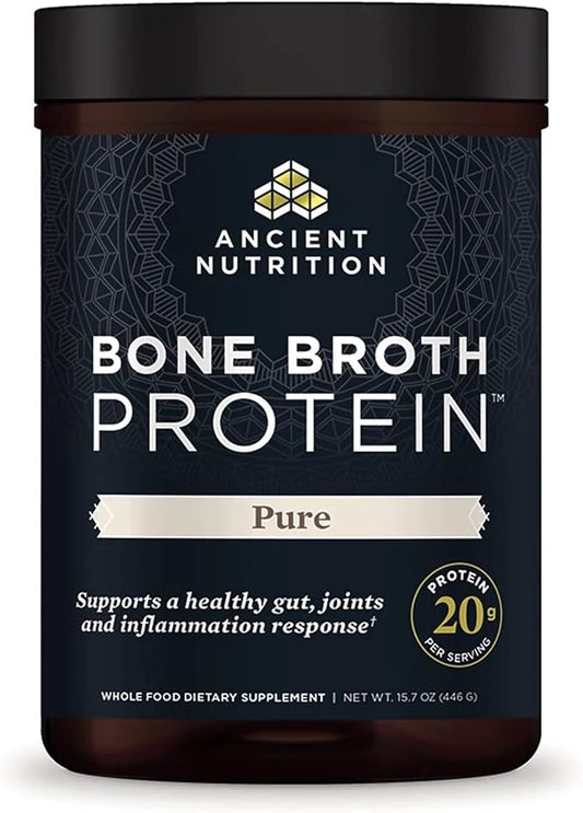 Ancient Nutrition Bone Broth Protein Powder, 20 Servings