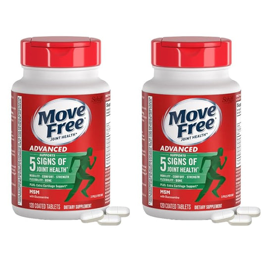 Move Free Advanced Plus MSM 120 Count 2)