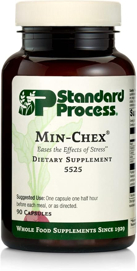 Standard Process Min-Chex B6, Niacin, 90 Capsules