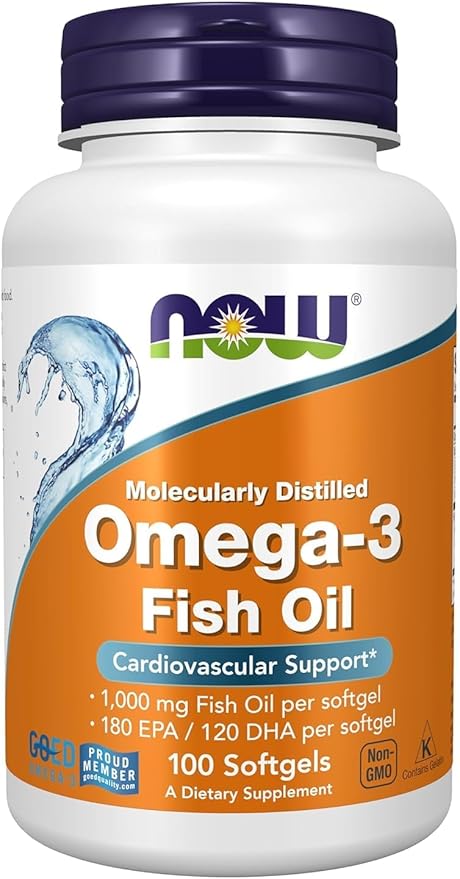 NOW Foods Omega-3-100 Softgels