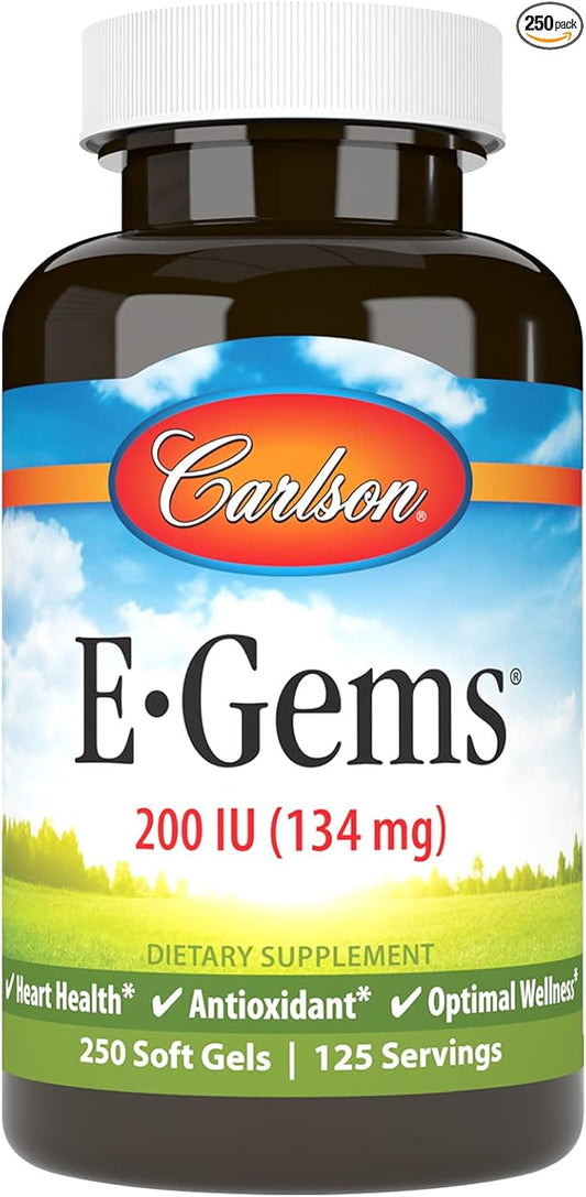 Carlson E-Gems 200 IU (134 mg), 250 Soft