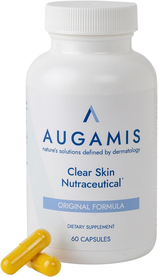 Acne Supplement for Men & Women (60 Capsules, 485 mg) – DIM-Free Hormonal Acne Treatment & Acne Medication, Helps Nodular & Hormonal Acne, Best Acne Treatment for Teenagers & Adults