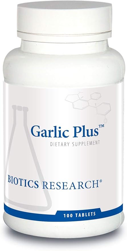 Biotics Research Garlic Plus Pure Garlic 100 Tablets