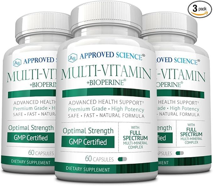 Approved Science Multi-Vitamin 60 Capsules 3 Month
