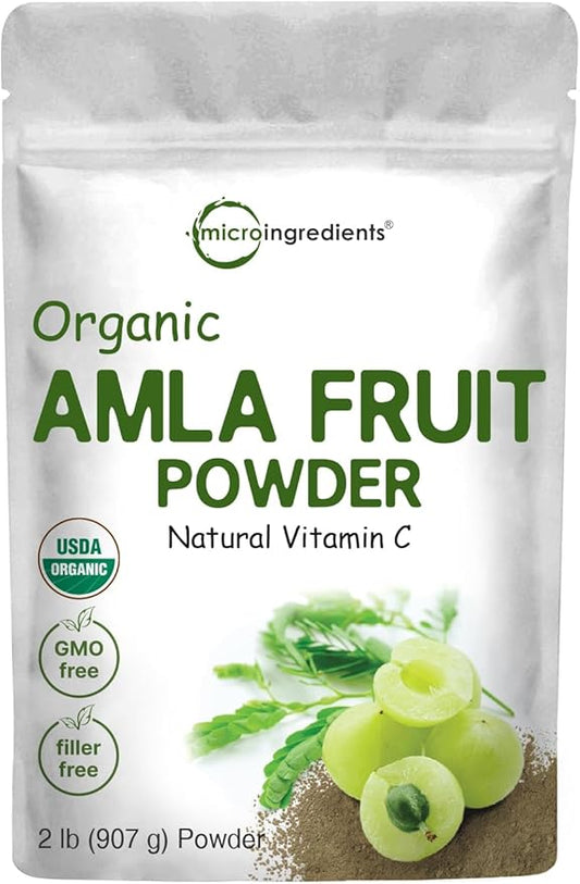 Organic Amla Powder (Amalaki) 32oz, India
