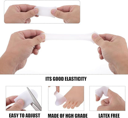 10 Pack Extra Large Silicone Toe