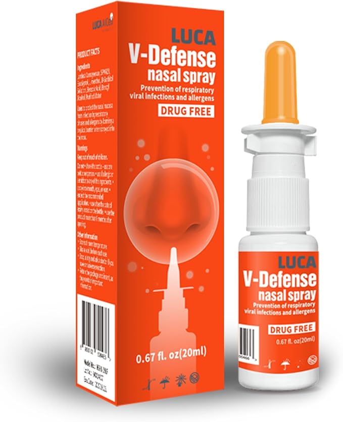 Nasal Spray, Protection from Airborne Viruses 0.67 Ounces,