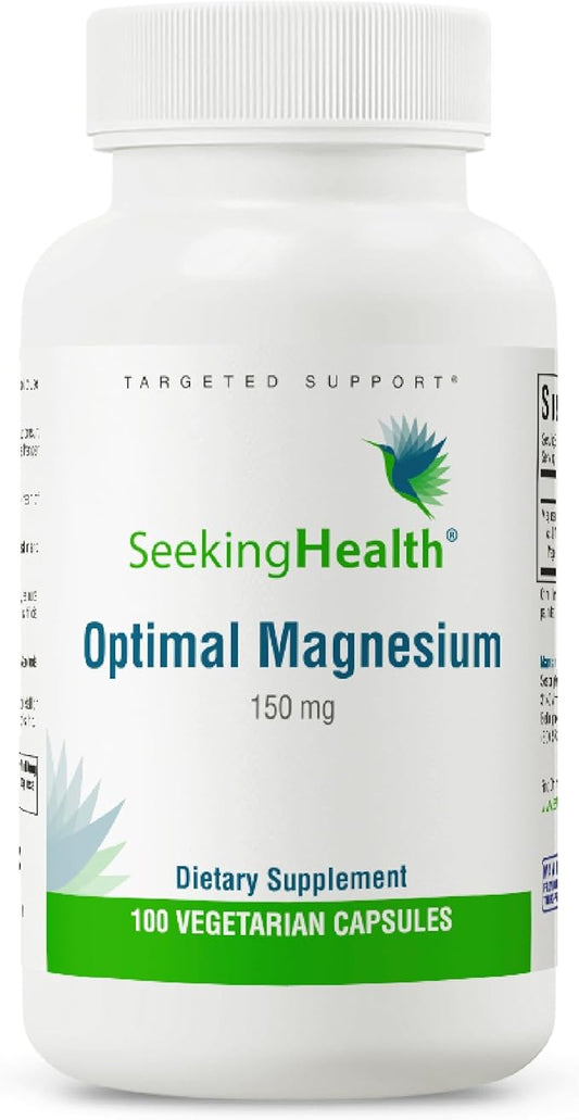 Seeking Health Optimal Magnesium 150 mg, 100 Capsules