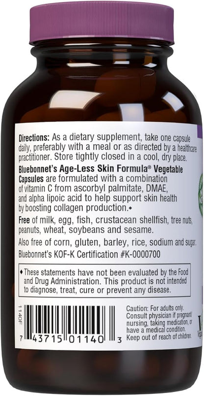 BlueBonnet Age-Less Skin Formula Capsules, 60 Count