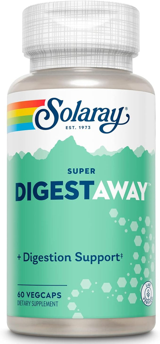 SOLARAY Super Digestaway Digestive Enzymes 60 VegCaps