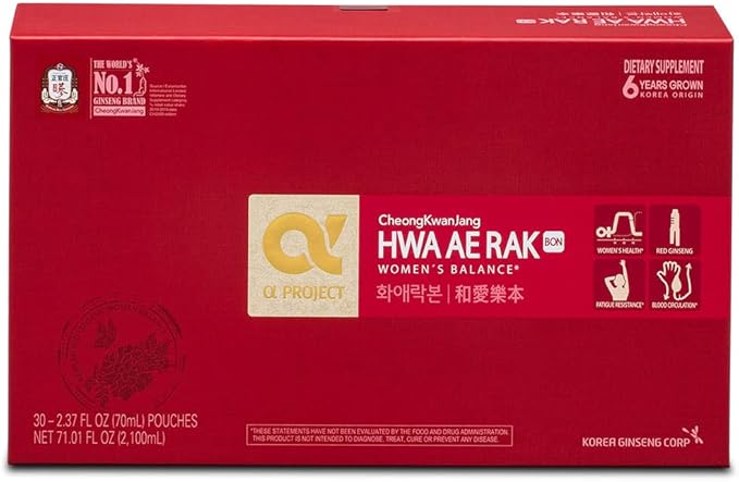 CheongKwanJang [Korean Red Ginseng Women's Balance,