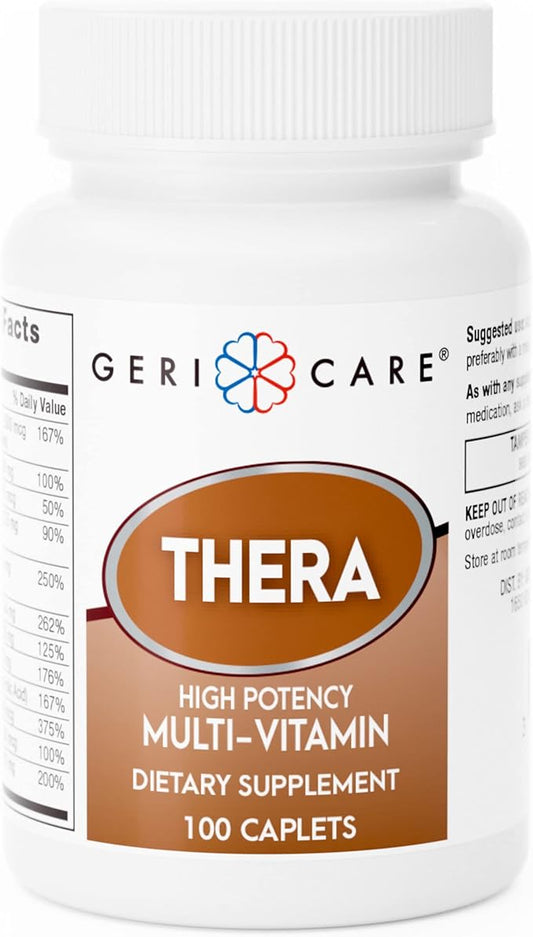 GeriCare Thera High Potency Multivitamin Caplets, 100 Count 1)