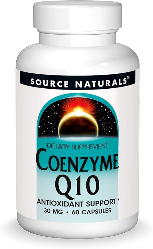 Source Natural Coenzyme Q10 Antioxidant Support 30 mg 60 Capsules