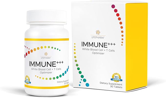 IMMUNE+++ Vital Essentials Vitamin C Supplement 500mg - 3 Powerful 30 Tablets