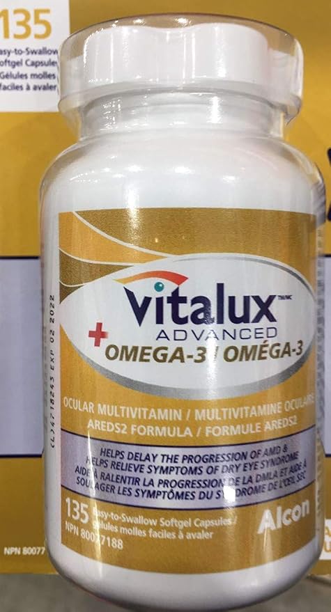 Advanced Plus Omgea-3 Ocular MULTIVITAMIN (No 135 Easy-to-Swallow (1)