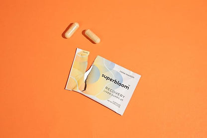 superbloom Recovery Liver Support 10 Sachets, 20 Capsules