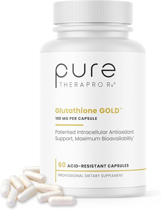 Pure Therapro Rx S-Acetyl Glutathione GOLD 100 mg 60 Vegan