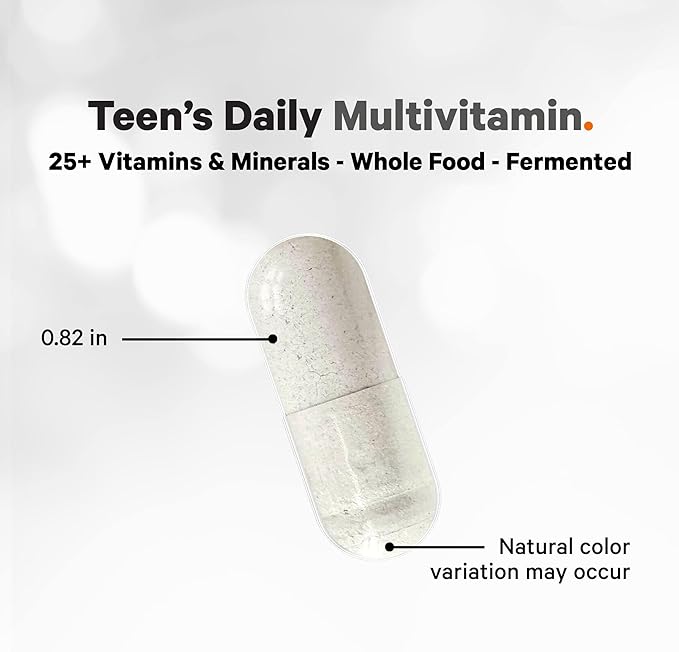 Codeage Teen’s Daily Multivitamin Supplement, 25+ Omega-3, 2 2 Pack