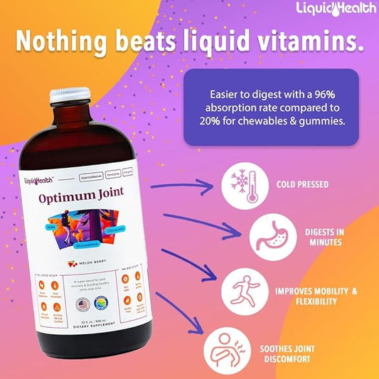 LIQUIDHEALTH Optimum Joint Support Supplement (4pack)
