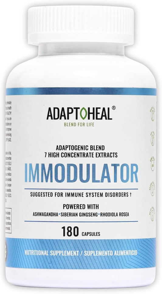 Immodulator - Adaptogenic Supplement for Well-Being, (180 Capsules/700 Capsules/700 mg)