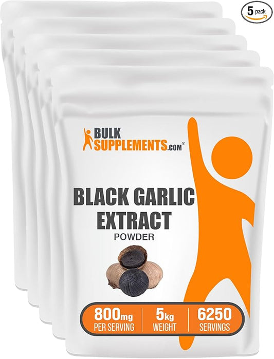 BulkSupplements.com Black Garlic Extract (5 Kilograms 11 lbs)
