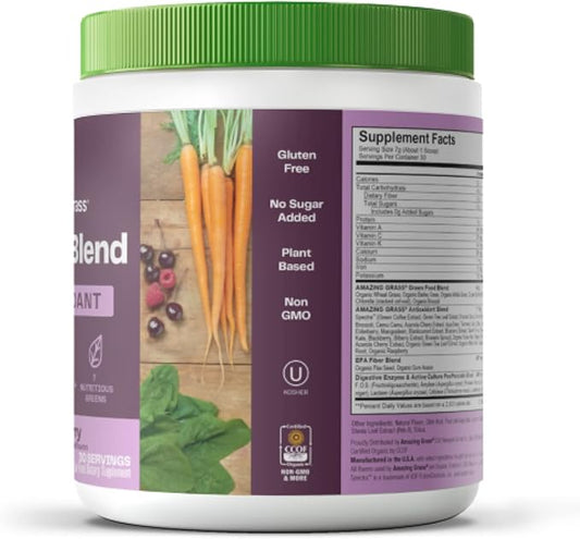 Amazing Grass Greens Superfood Antioxidant: Greens 30 Servings