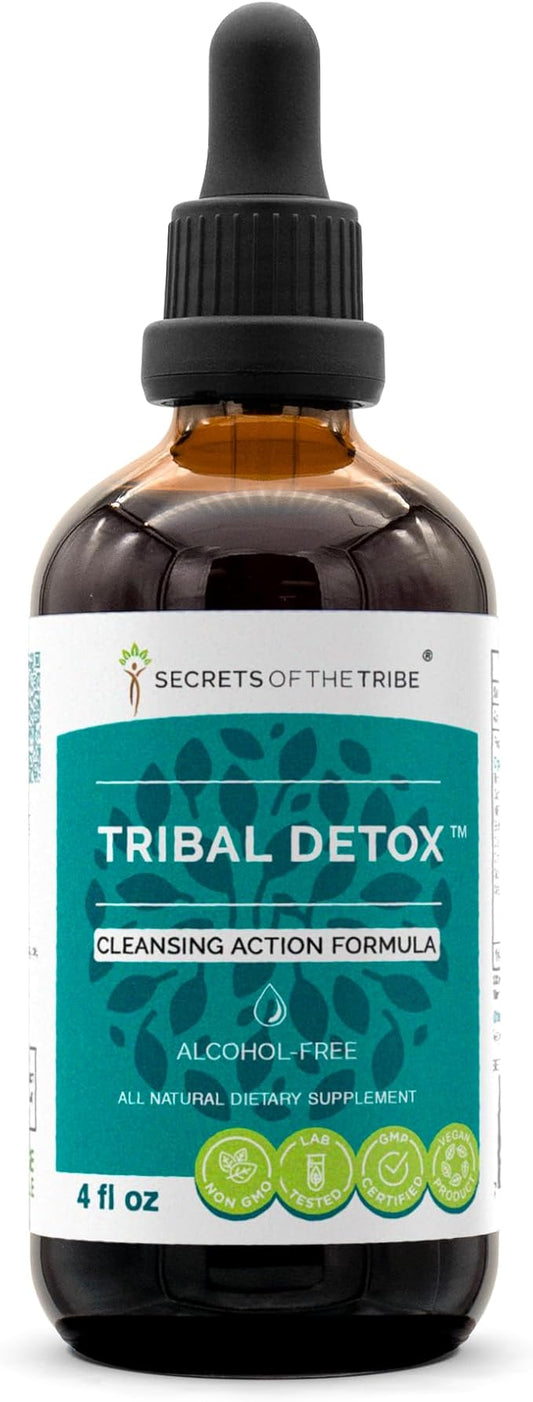 Tribal Detox Herbal Extract, Alcohol-Free Glycerite (4 FL
