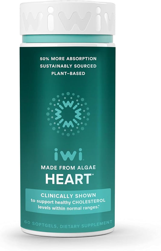Iwi Life Heart Omega-3, 60 Softgels (30 Servings),