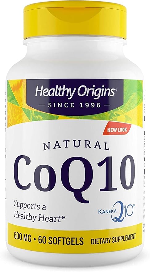 Healthy Origins CoQ10 (Kaneka Q10), 600 mg 60 Softgels