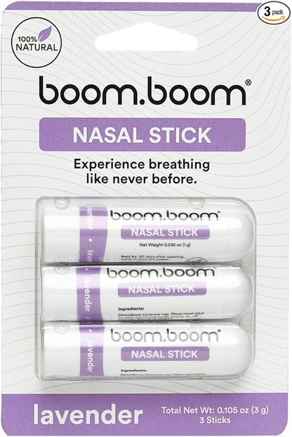 BoomBoom Nasal Stick (3 Pack)