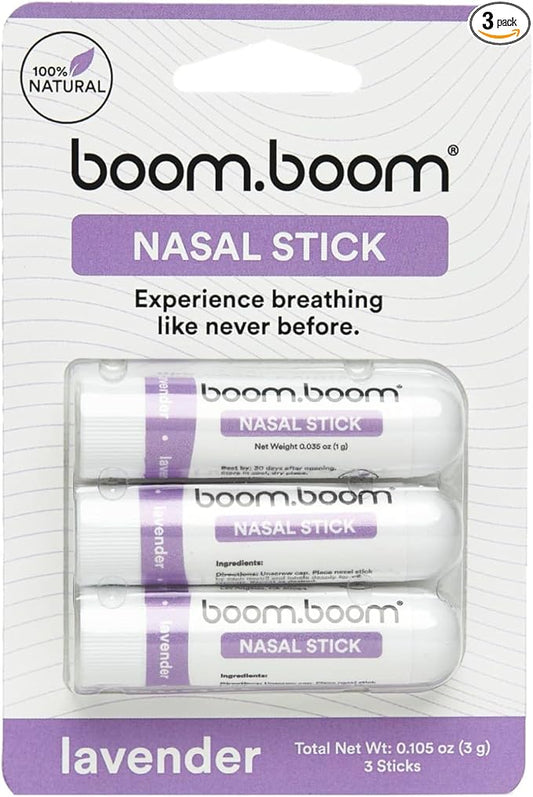 BoomBoom Nasal Stick (3 Pack)